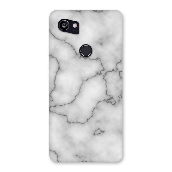 Grey Marble Back Case for Google Pixel 2 XL