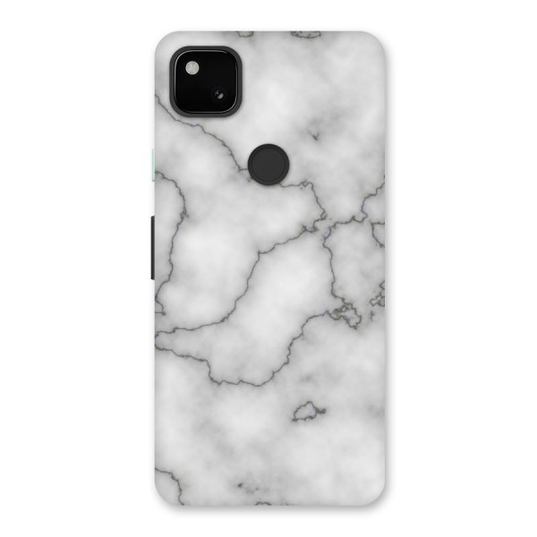 Grey Marble Back Case for Google Pixel 4a