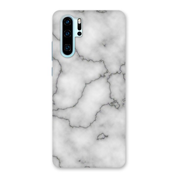 Grey Marble Back Case for Huawei P30 Pro