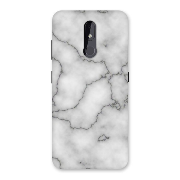 Grey Marble Back Case for Nokia 3.2