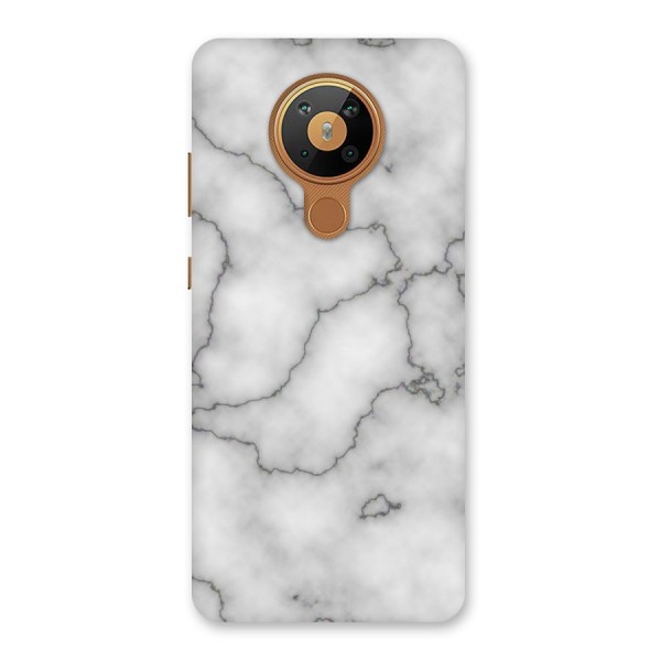 Grey Marble Back Case for Nokia 5.3