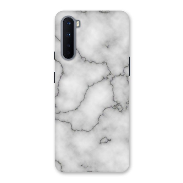 Grey Marble Back Case for OnePlus Nord