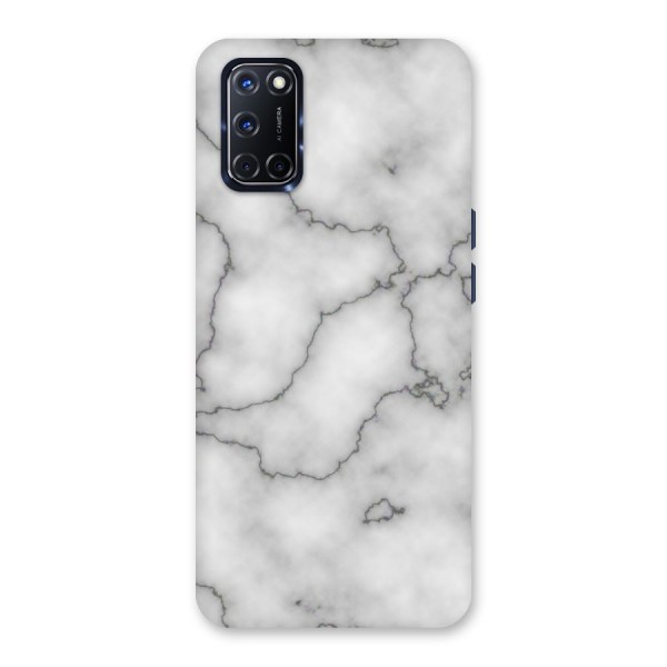 Grey Marble Back Case for Oppo A52