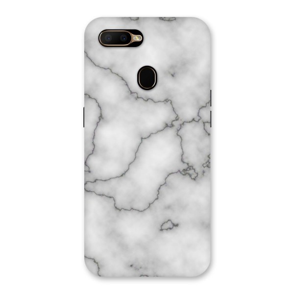 Grey Marble Back Case for Oppo A5s