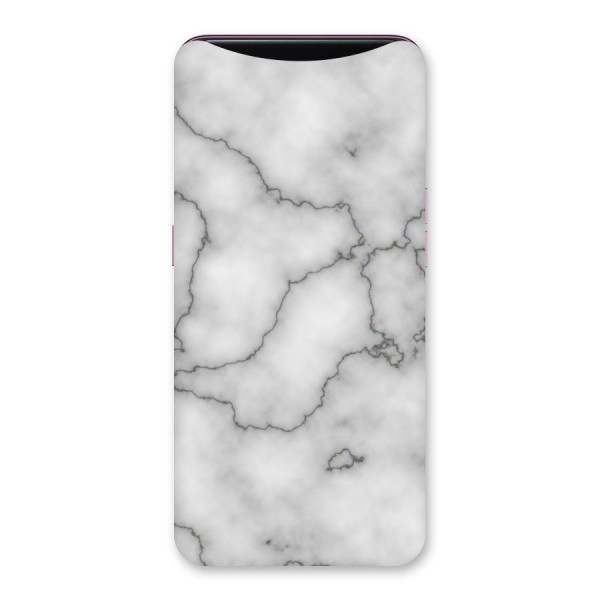 Grey Marble Back Case for Oppo Find X