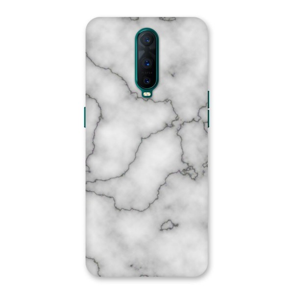 Grey Marble Back Case for Oppo R17 Pro