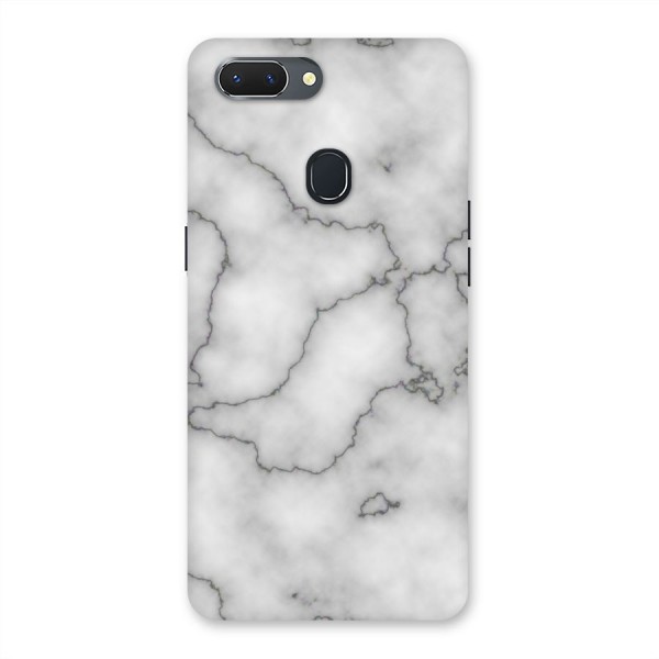 Grey Marble Back Case for Oppo Realme 2