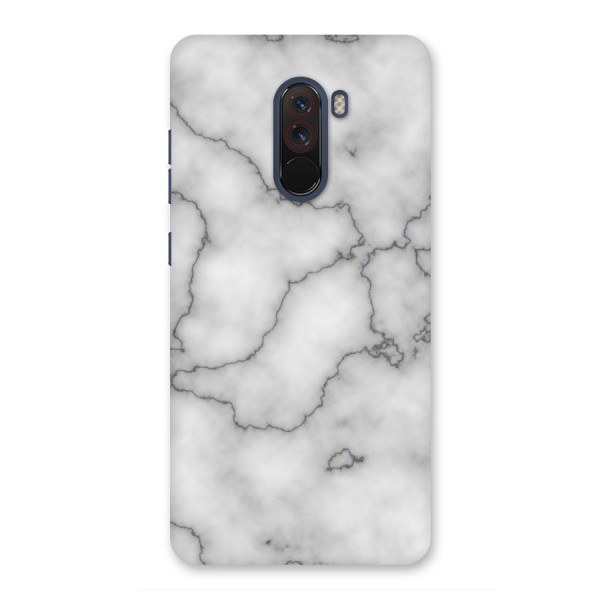 Grey Marble Back Case for Poco F1