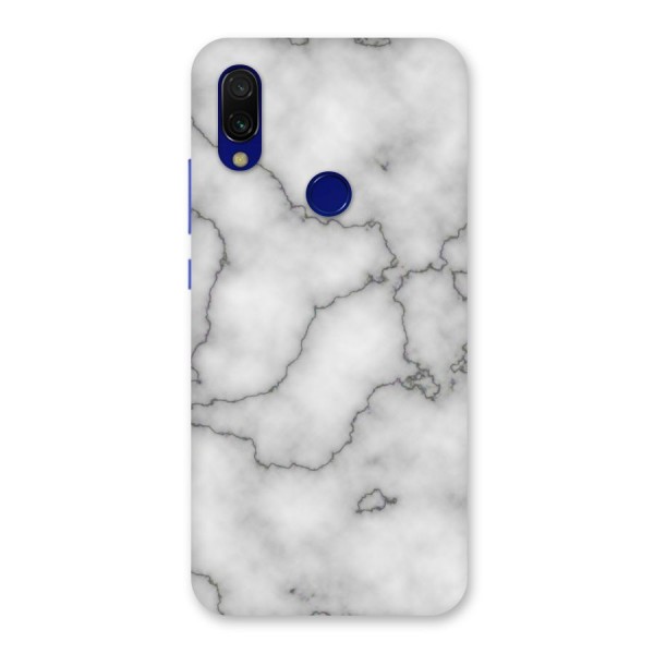 Grey Marble Back Case for Redmi 7