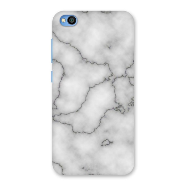 Grey Marble Back Case for Redmi Go