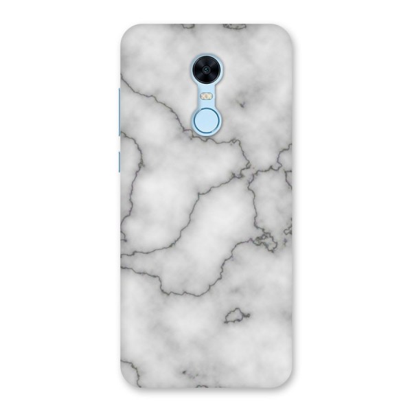 Grey Marble Back Case for Redmi Note 5