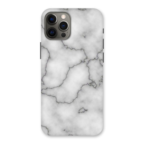Grey Marble Back Case for iPhone 12 Pro Max