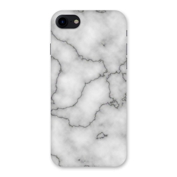Grey Marble Back Case for iPhone SE 2020