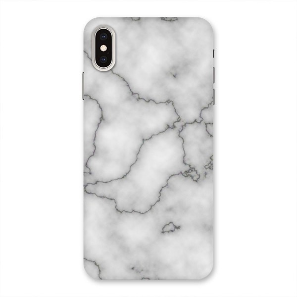 Grey Marble Back Case for iPhone XS Max