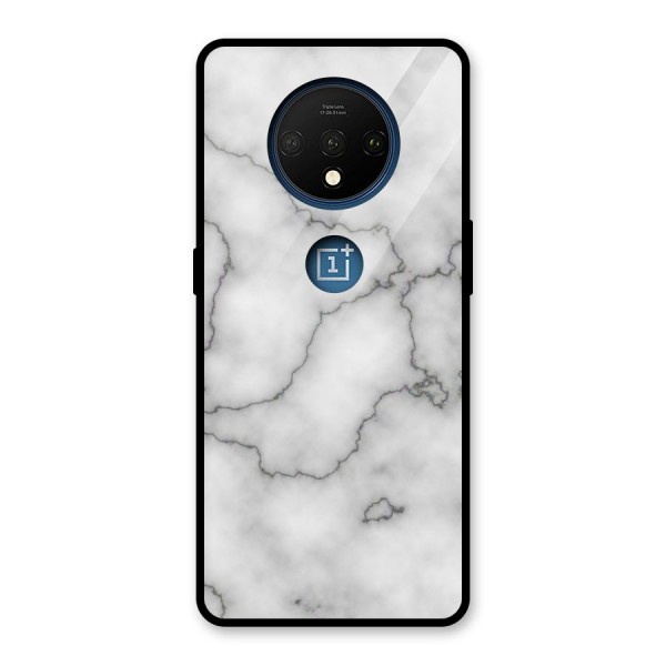 Grey Marble Glass Back Case for OnePlus 7T