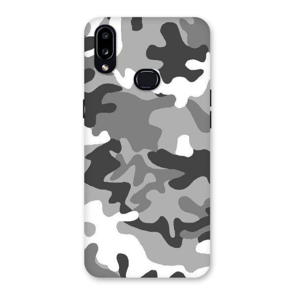 Grey Military Back Case for Galaxy A10s