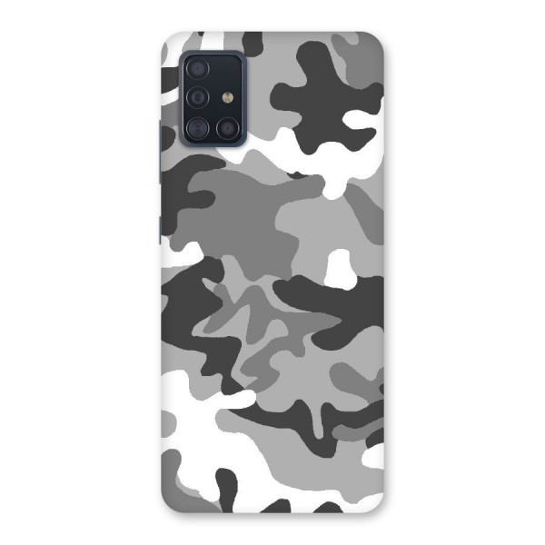 Grey Military Back Case for Galaxy A51