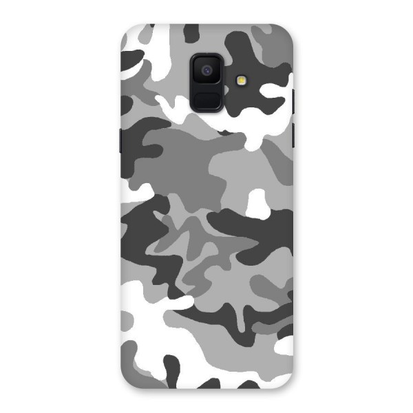 Grey Military Back Case for Galaxy A6 (2018)