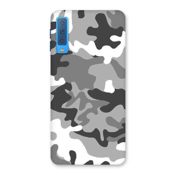 Grey Military Back Case for Galaxy A7 (2018)