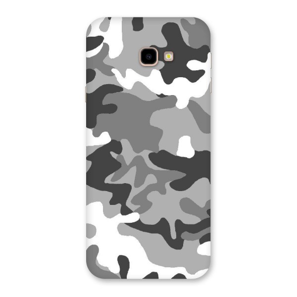 Grey Military Back Case for Galaxy J4 Plus
