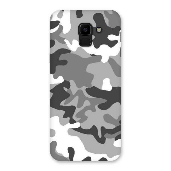 Grey Military Back Case for Galaxy J6