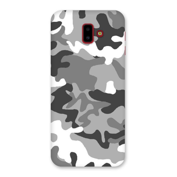 Grey Military Back Case for Galaxy J6 Plus