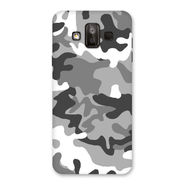 Grey Military Back Case for Galaxy J7 Duo
