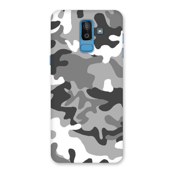 Grey Military Back Case for Galaxy J8