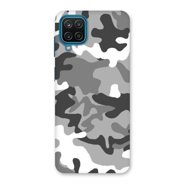 Grey Military Back Case for Galaxy M12
