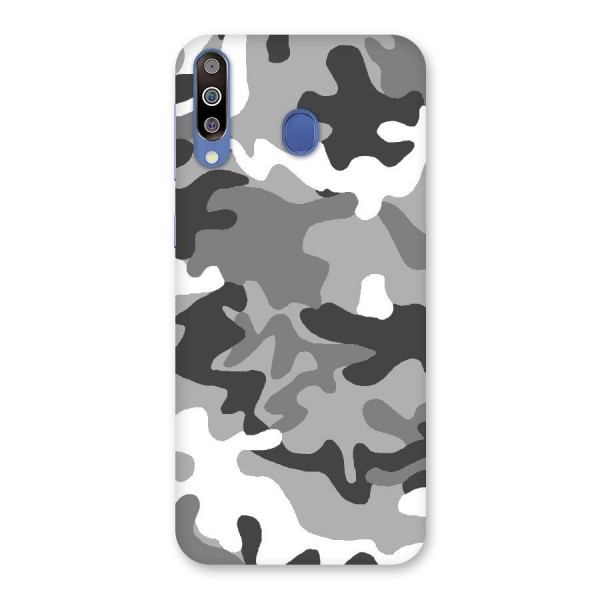 Grey Military Back Case for Galaxy M30