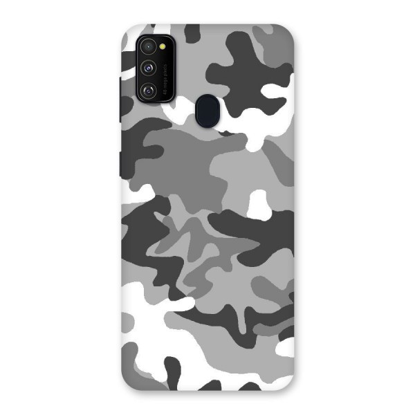Grey Military Back Case for Galaxy M30s