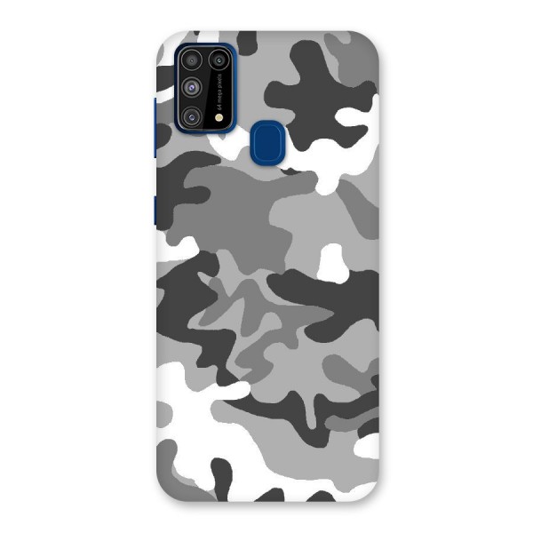 Grey Military Back Case for Galaxy M31