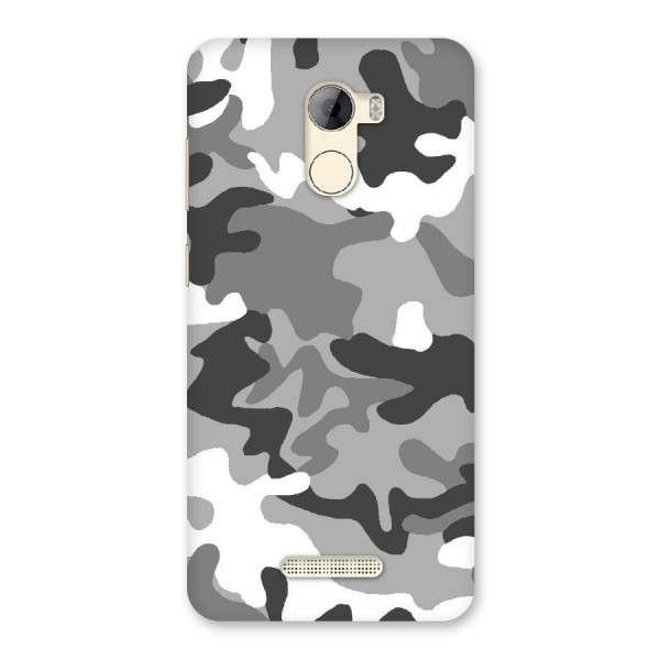 Grey Military Back Case for Gionee A1 LIte
