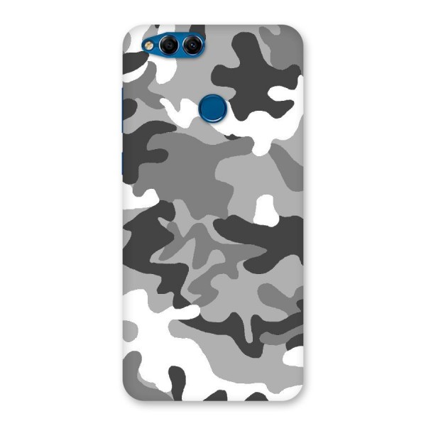 Grey Military Back Case for Honor 7X