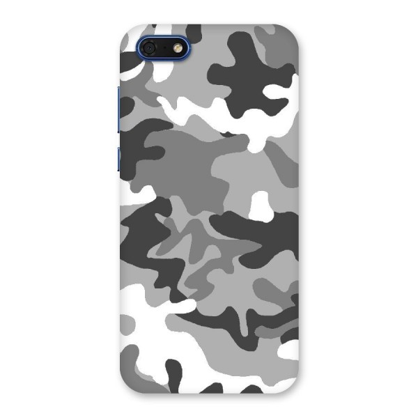 Grey Military Back Case for Honor 7s