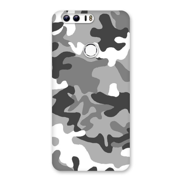 Grey Military Back Case for Honor 8