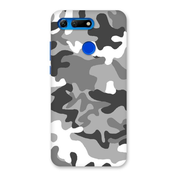 Grey Military Back Case for Honor View 20