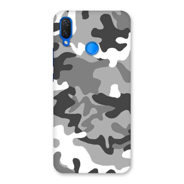 Grey Military Back Case for Huawei P Smart+