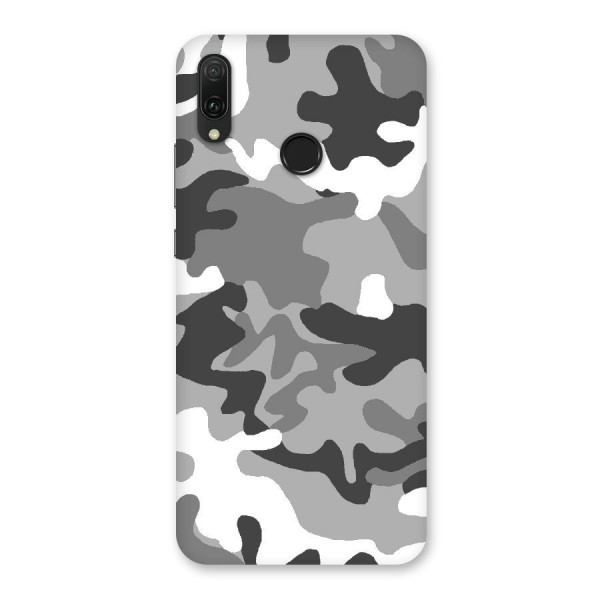 Grey Military Back Case for Huawei Y9 (2019)
