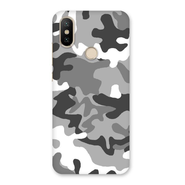 Grey Military Back Case for Mi A2