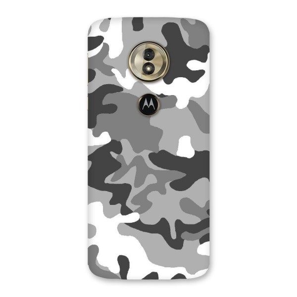 Grey Military Back Case for Moto G6 Play