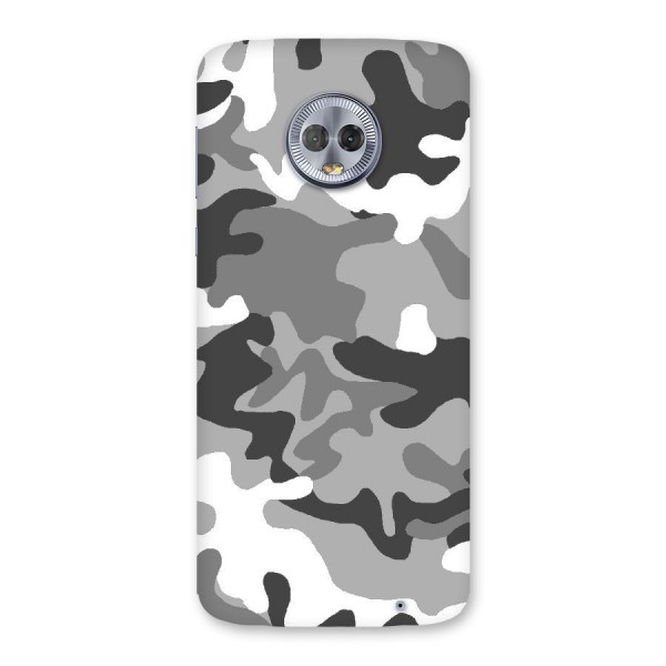 Grey Military Back Case for Moto G6 Plus