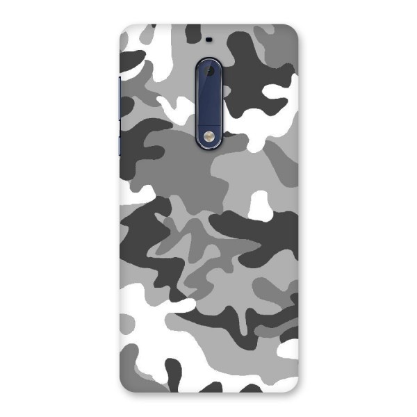 Grey Military Back Case for Nokia 5
