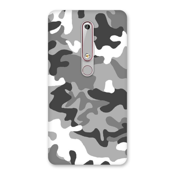 Grey Military Back Case for Nokia 6.1
