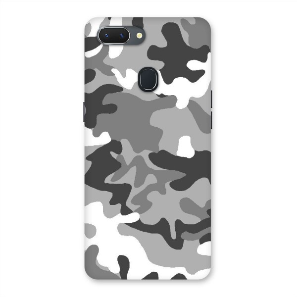 Grey Military Back Case for Oppo Realme 2