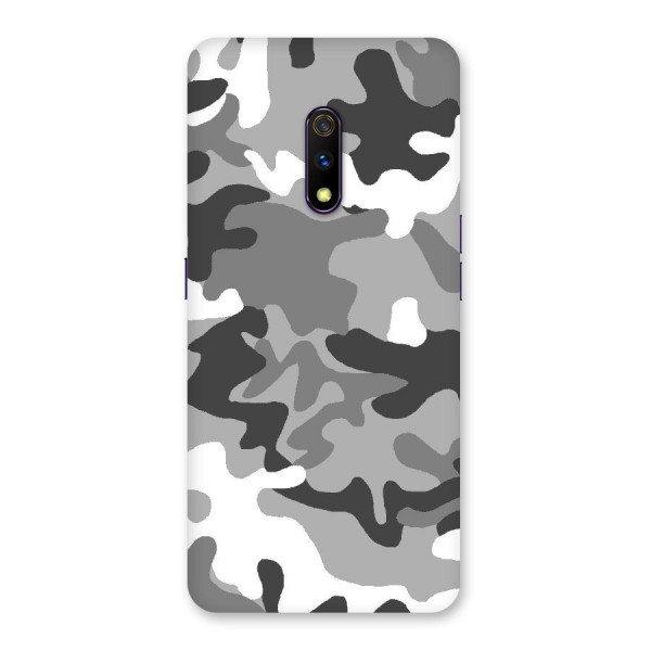 Grey Military Back Case for Realme X