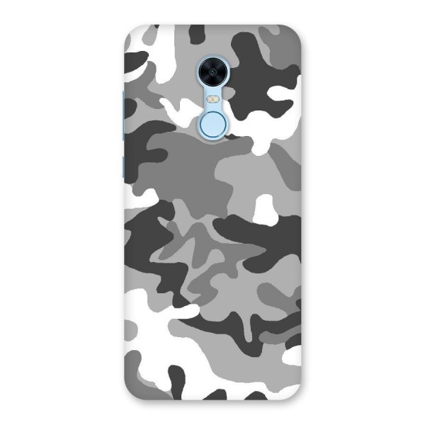 Grey Military Back Case for Redmi Note 5