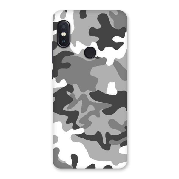 Grey Military Back Case for Redmi Note 5 Pro