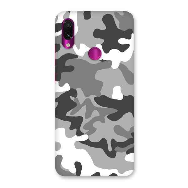 Grey Military Back Case for Redmi Note 7 Pro