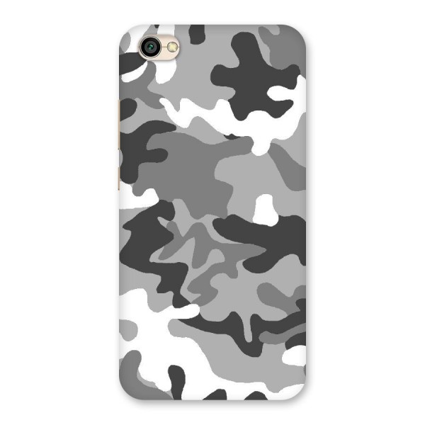 Grey Military Back Case for Redmi Y1 Lite